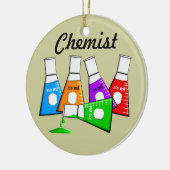 化学者のBeekersのクリスマスのオーナメント セラミックオーナメント (左)