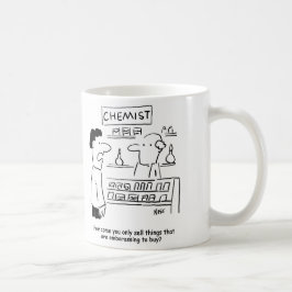 化学者は恥ずかしい商品だけを売る コーヒーマグカップ