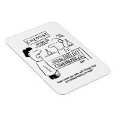 化学者は恥ずかしい製品だけを売る マグネット (右側)