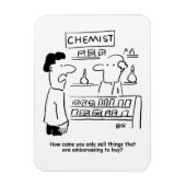 化学者は恥ずかしい製品だけを売る マグネット (縦)