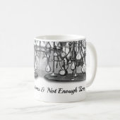 化学者化学そう多くの解決のヴィンテージのビーカー コーヒーマグカップ (正面右)