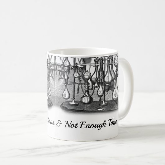 化学者化学そう多くの解決のヴィンテージのビーカー コーヒーマグカップ (正面右)