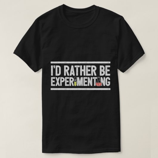化学者業務化学学生研究所化学 Tシャツ (デザイン正面)