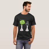 化学者考えの過剰反応 Tシャツ (正面フル)