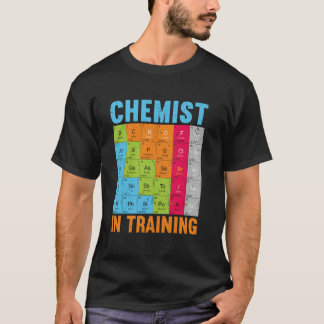 化学者見習い 子供のための化学 科学 化学 Tシャツ
