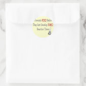 化学者退職したへの贈り物 ラウンドシール (バッグ)