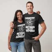化学者退職した学生科学先生 Tシャツ (ユニセックス)