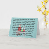 化学者退職した物語のアート・ギフト カード (黄色い花)