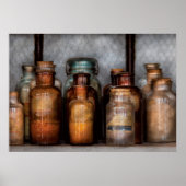 化学者 – 各種化学薬品 ポスター (正面)