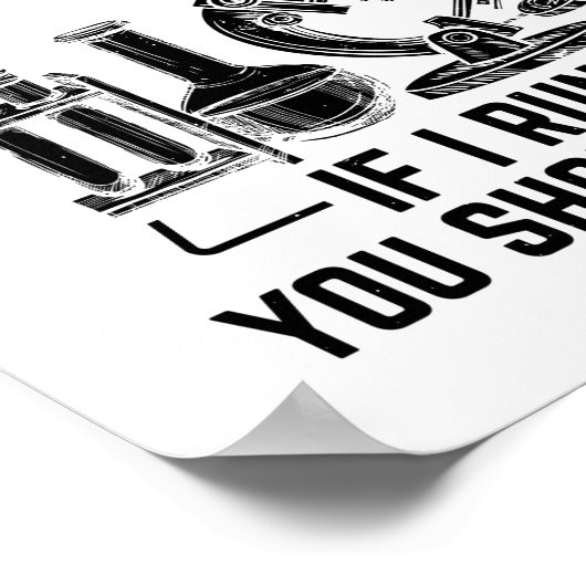 化学者 |理化学系の学生ギフト ポスター (角)