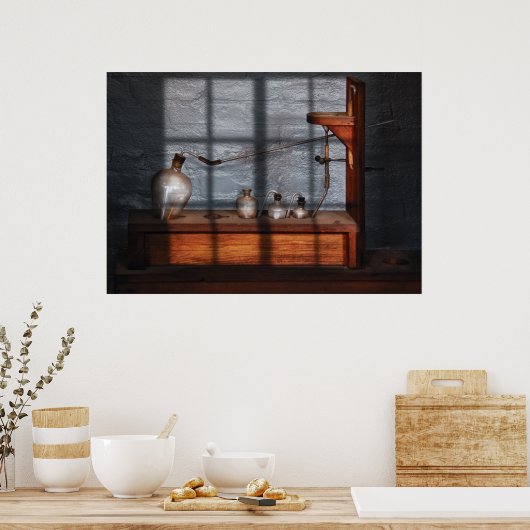 化学者 – 科学実験 ポスター (キッチン)