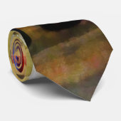 化学薬品の緑およびブラウンのボトル ネクタイ (ロール)