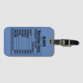 化学要おもしろい素の人物特性 ラゲッジタグ (正面横)