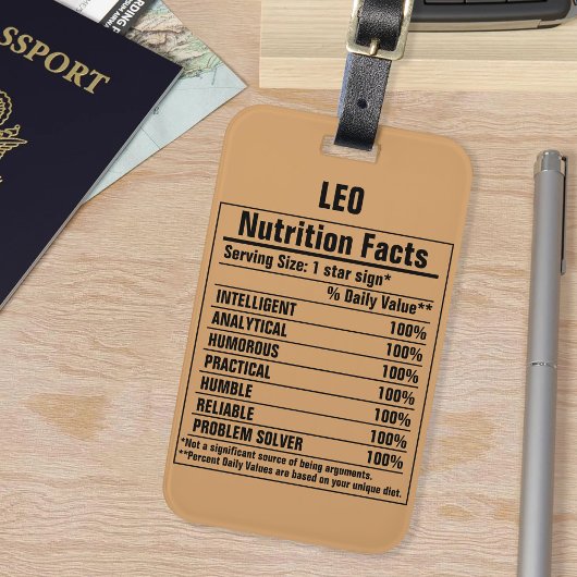 化学要おもしろい素の人物特性 ラゲッジタグ