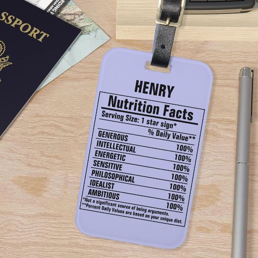 化学要おもしろい素Person特性ラグ ラゲッジタグ