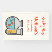 化学試験管とビーカー誕生日へようこそ 横断幕 (横)