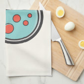 化学試験管及びビーカー キッチンタオル (四つ折り)