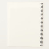 化学試験管及びビーカー プランナー手帳 (裏面)