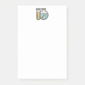 化学試験管及びビーカー ポストイット (正面)