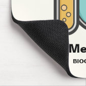 化学試験管及びビーカー マウスパッド (コーナー)