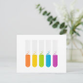 化学試験管 ポストカード (スタンド正面)