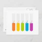 化学試験管 ポストカード (正面/裏面)