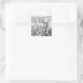 化学講義， c.1809 スクエアシール (バッグ)