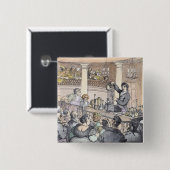 化学講議、c.1809 缶バッジ (正面&裏面)