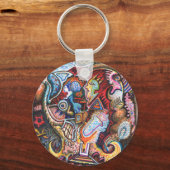 化学追跡 キーホルダー (正面)