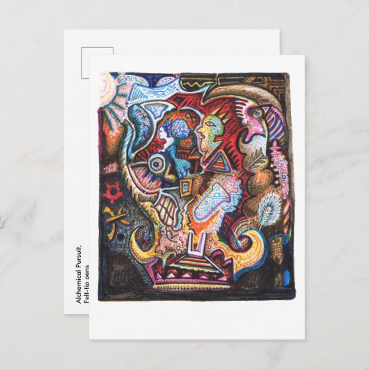 化学追跡 ポストカード (正面/裏面)