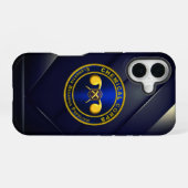 化学部隊  iPhone 16ケース (裏面横)