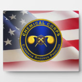 化学隊退役軍人 フォトプラーク (正面)