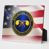 化学隊退役軍人 フォトプラーク (側面)