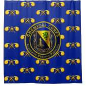 化学隊 シャワーカーテン (正面)