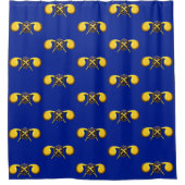 化学隊 シャワーカーテン (正面)