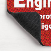 化学頭が切れる技術者 マウスパッド (コーナー)