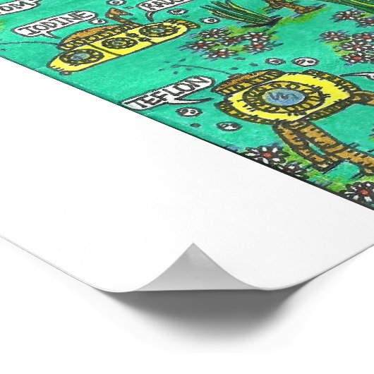 化学 ポスター (角)