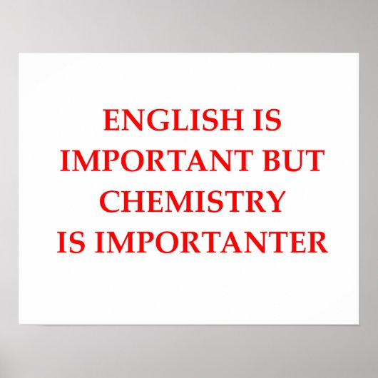 化学 ポスター (正面)