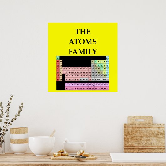 化学 ポスター (キッチン)