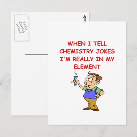 化学 ポストカード (正面/裏面)