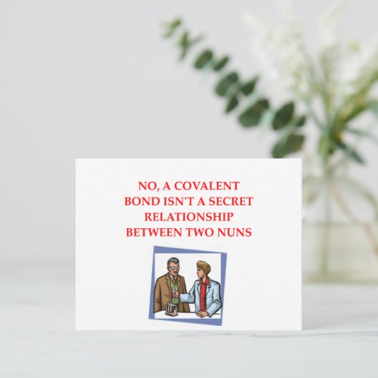 化学 ポストカード (スタンド正面)