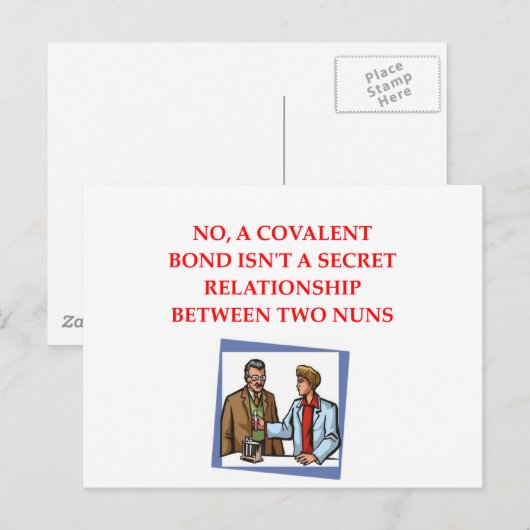 化学 ポストカード (正面/裏面)