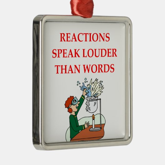 化学 メタルオーナメント (右)