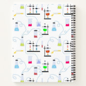 化学 理科 実験管 ラボ 学校 教科 ノートブック (裏面)