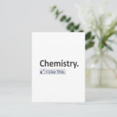 化学…私はこれが好き ポストカード (スタンド正面)