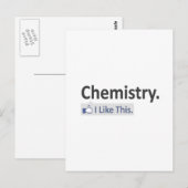 化学…私はこれが好き ポストカード (正面/裏面)