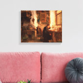 化学・薬学の学生 キャンバスプリント (インサイチュ (リビング))