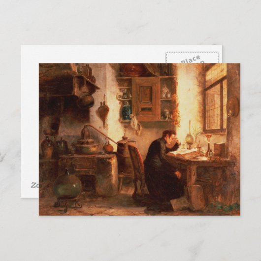 化学・薬学の学生 ポストカード (正面/裏面)