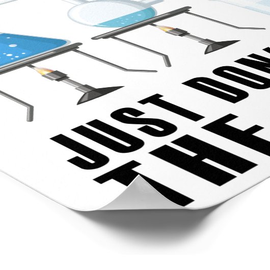 化学It's Like料理 ポスター (角)