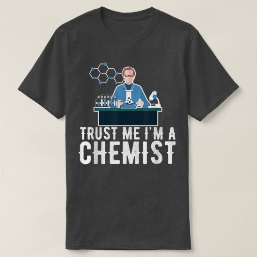 化学Tシャツサイエンス分子Atom Chemical En Tシャツ (デザイン正面)